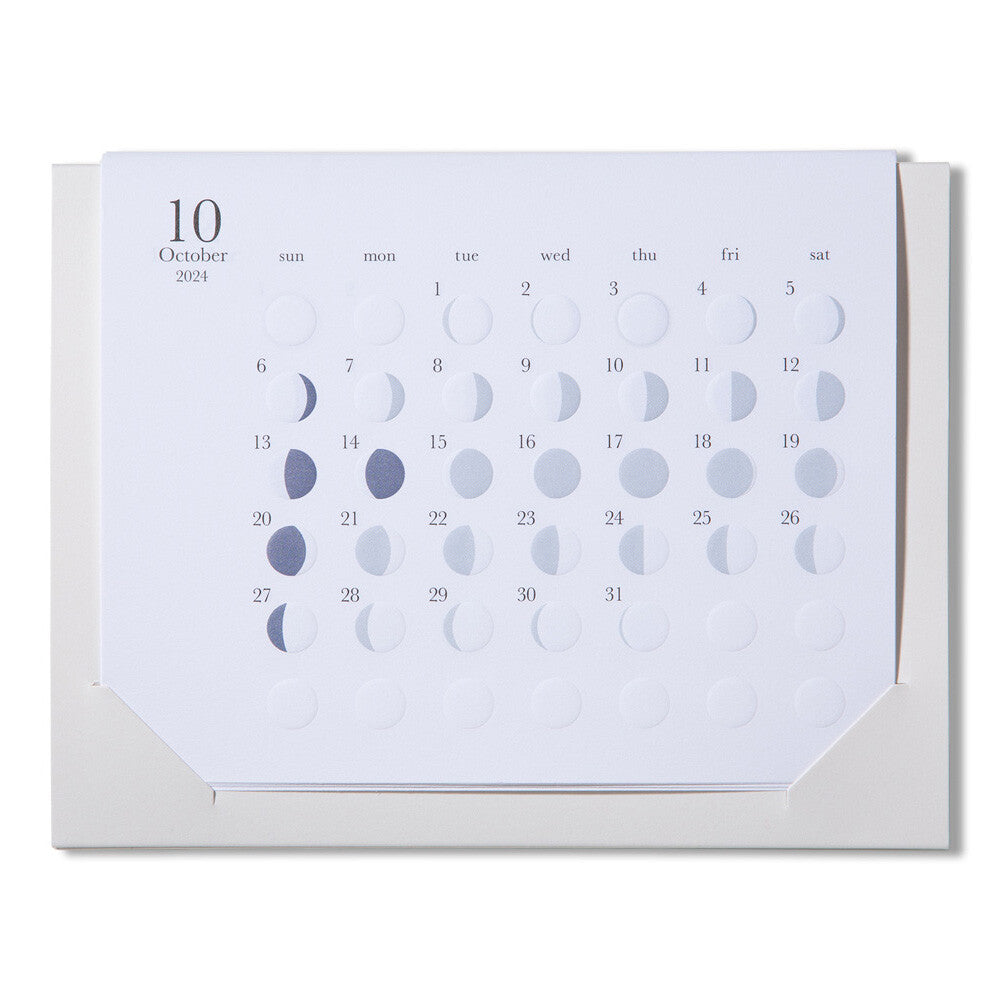 Replug 2026 Michiru Moon Calendar - Mini Desk Calendar