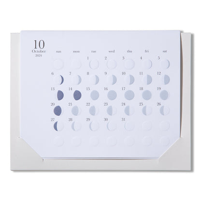Replug 2026 Michiru Moon Calendar - Mini Desk Calendar