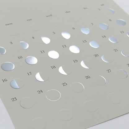 Replug 2026 Oboro Moon Calendar - Silver Edition