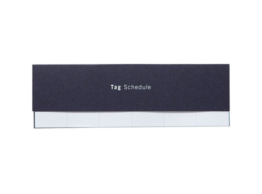 Replug - TAG Schedule Sticky Note Book - Navy
