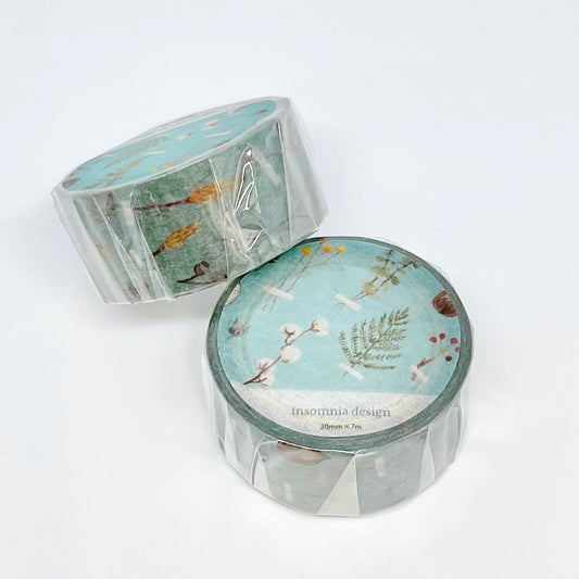 Round Top Washi Tape - Botanical Specimen Room