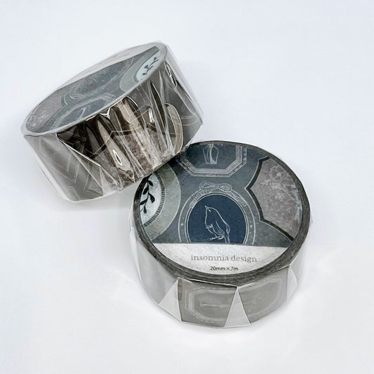 Round Top Washi Tape - Lingering Flower