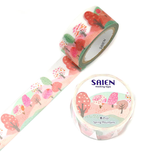 SAIEN - Washi Tape - Spring Mountains