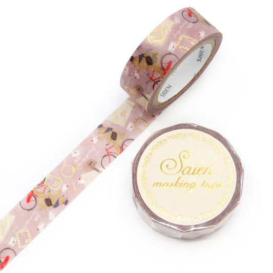 SAIEN - Washi Tape - Letters