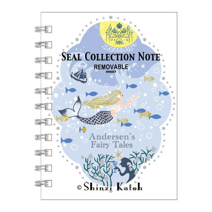 SEAL-DO Shinzi Katoh - Sticker Collection Notebook - Andersen's Fairy Tales (Little Mermaid)