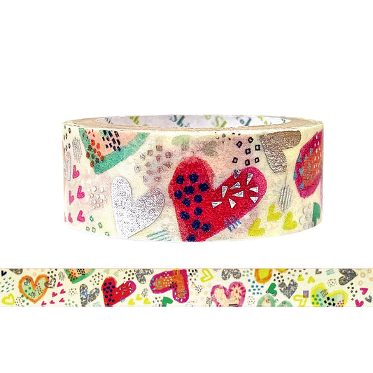SEAL-DO Shinzi Katoh Washi Tape - Hearts