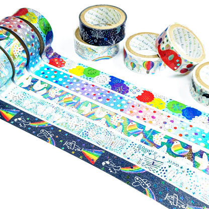 SEAL-DO Shinzi Katoh Washi Tape - Butterfly Rainbow