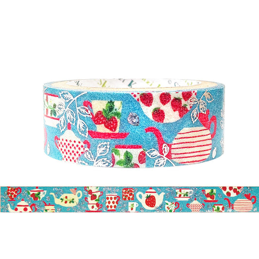 SEAL-DO Shinzi Katoh Washi Tape - Strawberry and Tea