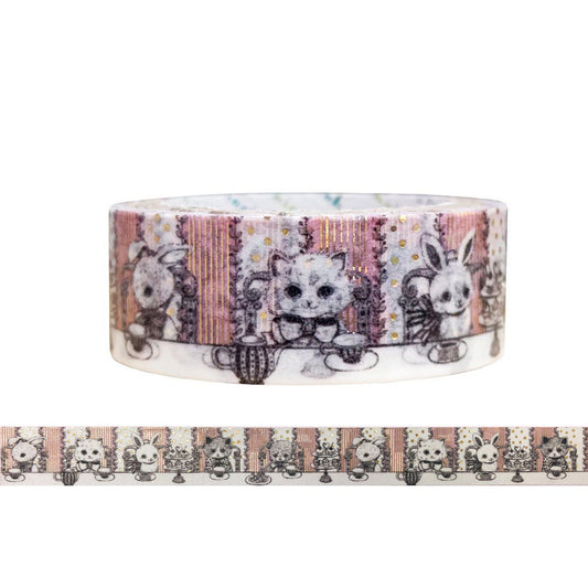 SEAL-DO Shinzi Katoh Washi Tape - Tea Time