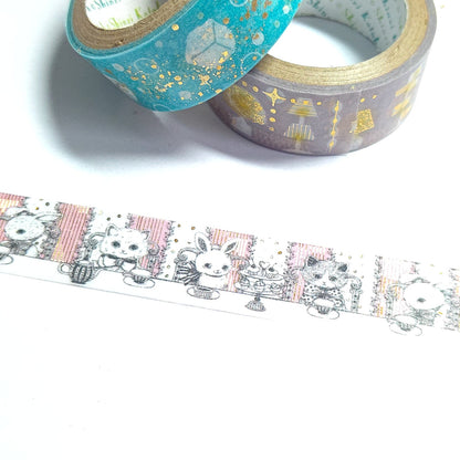 SEAL-DO Shinzi Katoh Washi Tape - Tea Time