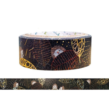 SEAL-DO Shinzi Katoh Washi Tape - Hide-and-Seek (Hedgehogs)