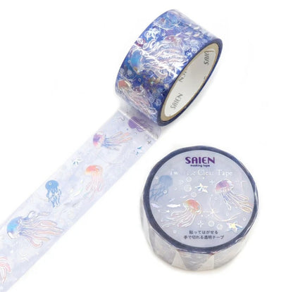 SAIEN - Twinkle Clear Tape - Jellyfish