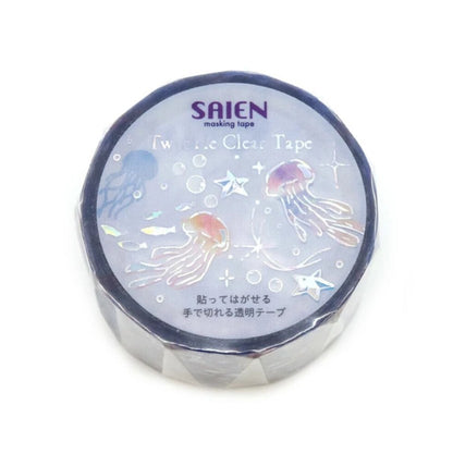 SAIEN - Twinkle Clear Tape - Jellyfish