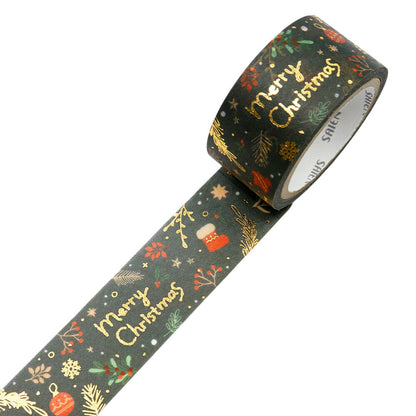 SAIEN - Limited Edition Winter Washi Tape - Merry Christmas