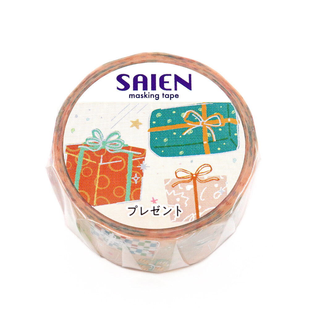 SAIEN - Limited Edition Winter Washi Tape - Presents