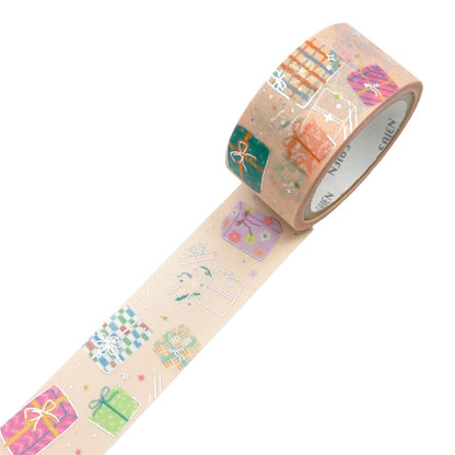 SAIEN - Limited Edition Winter Washi Tape - Presents