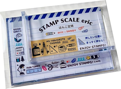 Sanby x Eric - Stamp Scale Ruler - Eric Small Things
