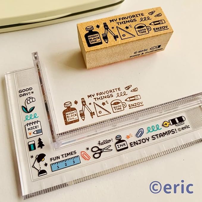 Sanby x Eric - Stamp Scale Ruler - Eric Small Things