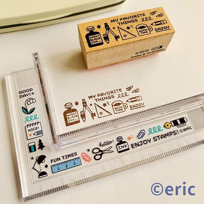 Sanby x Eric - Stamp Scale Ruler - Eric Small Things