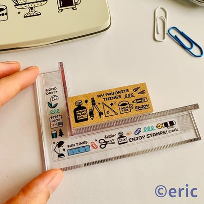 Sanby x Eric - Stamp Scale Ruler - Eric Small Things