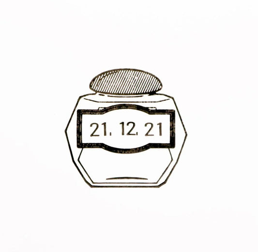 Sanby - Ink Biyori Date Stamp - Ink Bottle