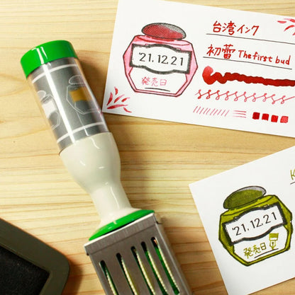 Sanby - Ink Biyori Date Stamp - Ink Bottle