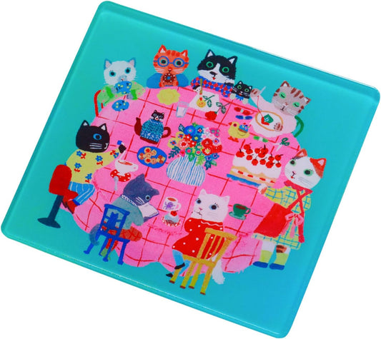Sanby - Yumi Kitagishi Collaboration - Stamp Pad - Cat's Supper