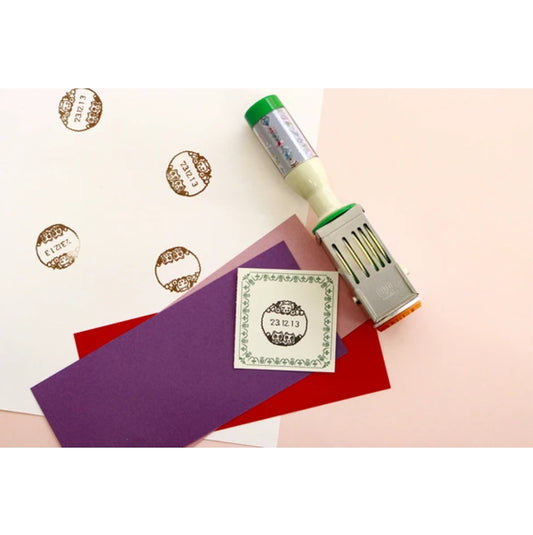 Sanby - Yumi Kitagishi Collaboration - Date Stamp - Twin Cats