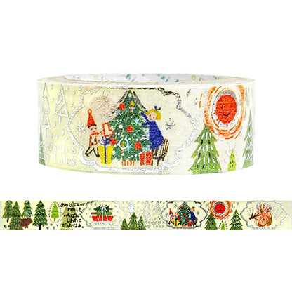 SEAL-DO Shinzi Katoh Washi Tape - Andersen's Fairy Tales - The Fir Tree