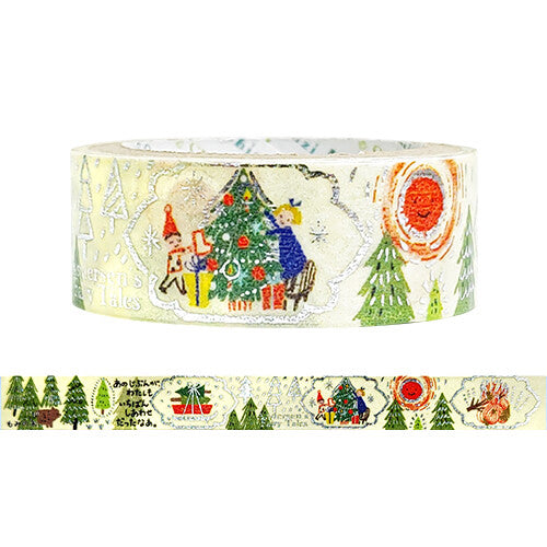 SEAL-DO Shinzi Katoh Washi Tape - Andersen's Fairy Tales - The Fir Tree