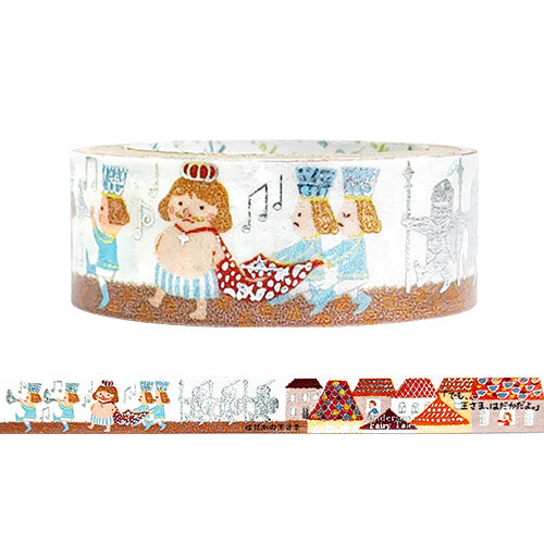 SEAL-DO Shinzi Katoh Washi Tape - Andersen's Fairy Tales - The Emperor's New Clothes