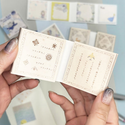 SEAL-DO Shinzi Katoh Sticky Notes - The Nighthawk Star / Yamanashi (Mountain Pear)