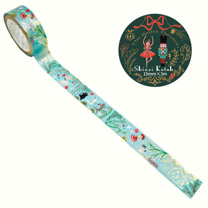 SEAL-DO Shinzi Katoh Washi Tape - The Ballet Theater - Coppelia