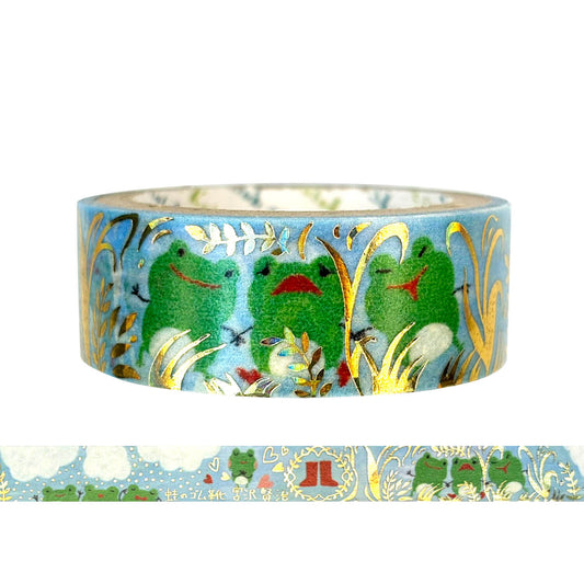SEAL-DO Shinzi Katoh Washi Tape - Phantom Light Museum Series - Frogs and Rubber Boots