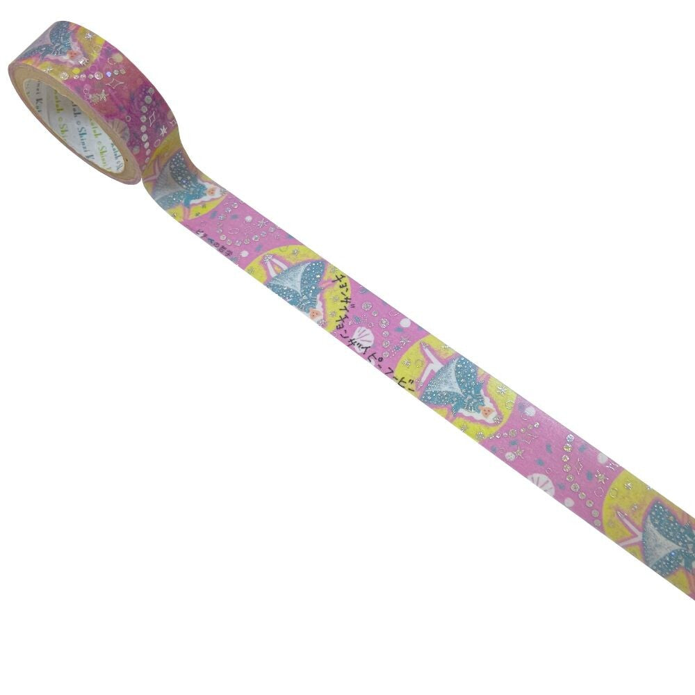 SEAL-DO Shinzi Katoh Washi Tape - Nakahara Nakaya Star Clown - Pitibe's Philosophy