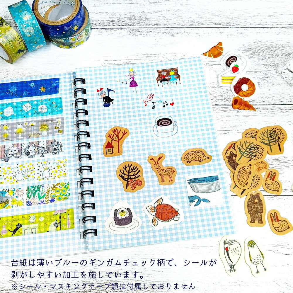 SEAL-DO Shinzi Katoh - Sticker Collection Notebook - Gauche the Cellist