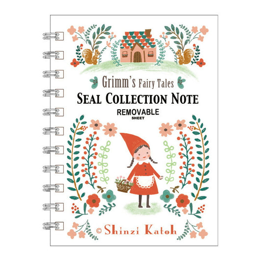SEAL-DO Shinzi Katoh - Sticker Collection Notebook - Grimm's Fairy Tales - Red Riding Hood