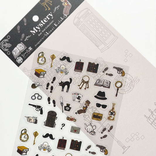 SEAL-DO Shinzi Katoh Planner Stickers - Mystery