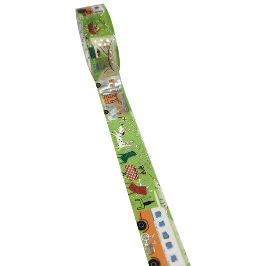 SEAL-DO Shinzi Katoh Washi Tape - Travel Series - Let's Go Camping