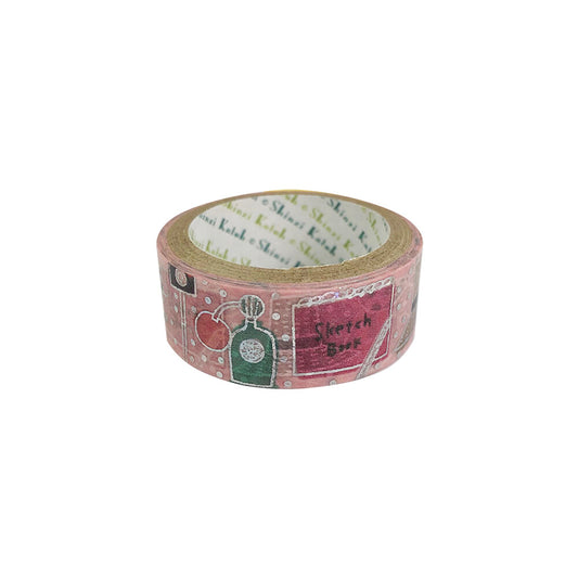 SEAL-DO Shinzi Katoh Washi Tape - Travel Series - My Travel Preparation