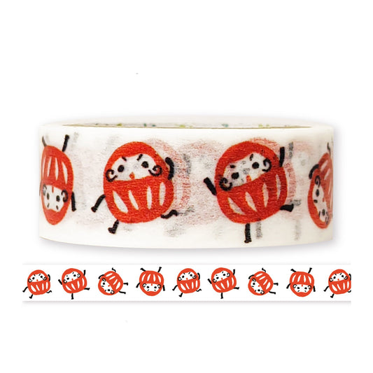 SEAL-DO Shinzi Katoh Washi Tape - Tumbling Daruma