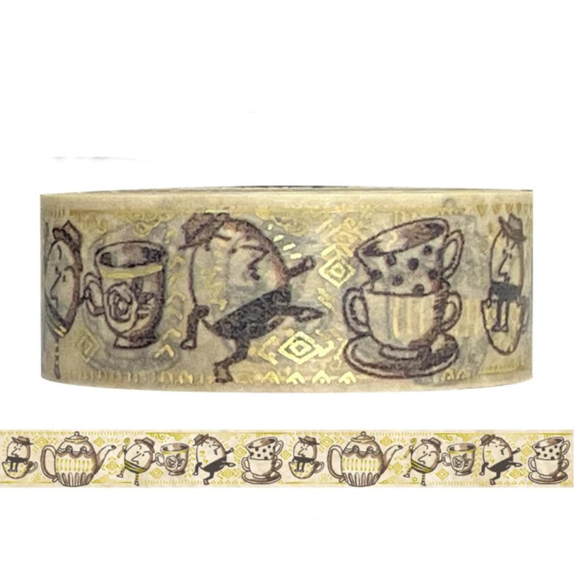 SEAL-DO Shinzi Katoh Washi Tape - Mysterious Alice - Humpty Dumpty