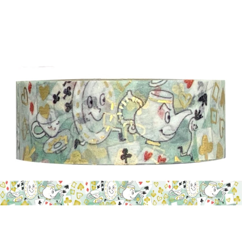 SEAL-DO Shinzi Katoh Washi Tape - Mysterious Alice - Picnic