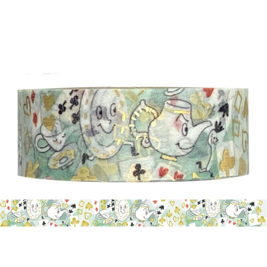 SEAL-DO Shinzi Katoh Washi Tape - Mysterious Alice - Picnic