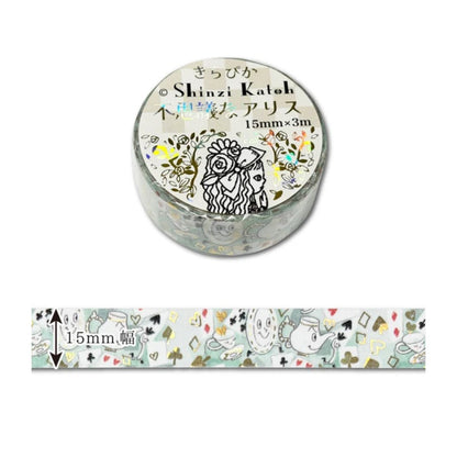 SEAL-DO Shinzi Katoh Washi Tape - Mysterious Alice - Picnic