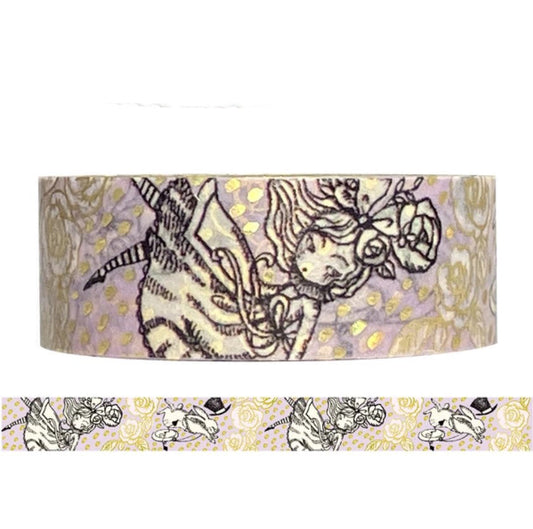 SEAL-DO Shinzi Katoh Washi Tape - Mysterious Alice - Rabbit Hole