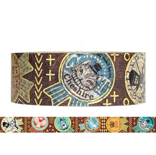 SEAL-DO Shinzi Katoh Washi Tape - Mysterious Alice - Ribbon