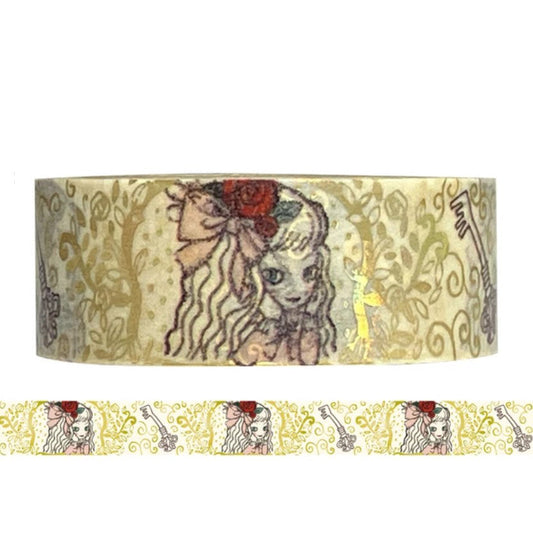 SEAL-DO Shinzi Katoh Washi Tape - Mysterious Alice - The Tiny Key