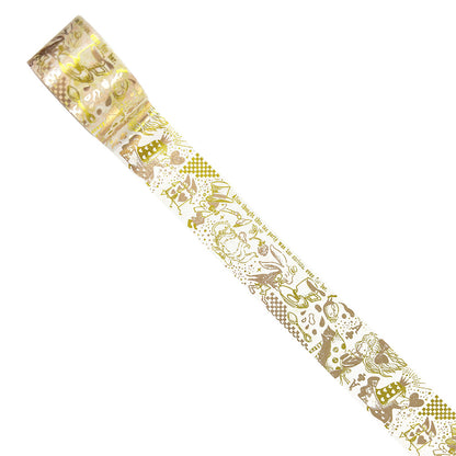 SEAL-DO Shinzi Katoh Washi Tape - Starlight Series - Alice's Tea Party