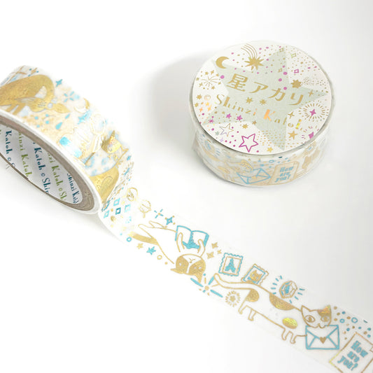 SEAL-DO Shinzi Katoh Washi Tape - Starlight Series - Letter